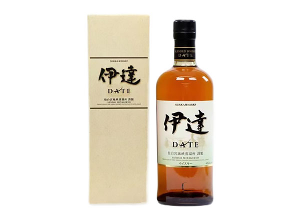 潍坊Nikka Date回收一甲宫城峡蒸馏所产伊达调和型威士忌