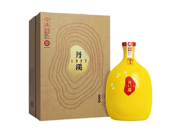 潍坊丹溪黄酒回收丹溪1327红曲黄酒五星黄15年行情价格