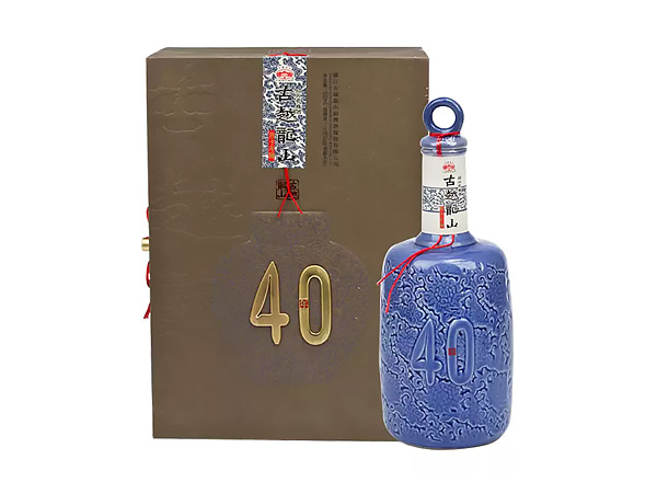 潍坊古越龙山40年黄酒回收古越龙山四十年陈酿花雕酒行情价格
