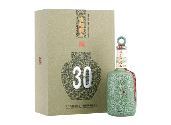 潍坊古越龙山30年黄酒回收古越龙山三十年陈酿花雕酒行情价格