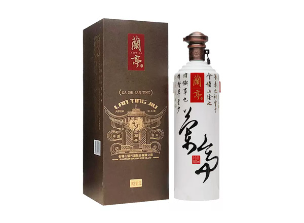 潍坊会稽山兰亭黄酒大师兰亭1L装老款礼盒行情价格